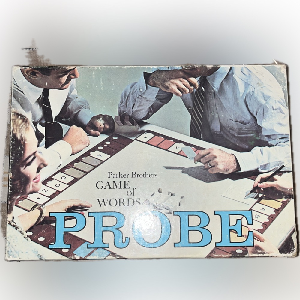 Parker Brothers “PROBE” Game of Words (1964, Vintage, Made in Canada)